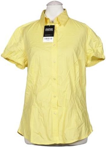 Damen Bluse, gelb, Gr. EU 40, Elasthan, Baumwolle - Second Hand - Hirsch - Modalova