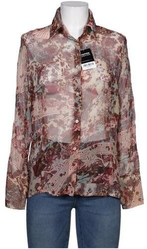 Damen Bluse, mehrfarbig, Gr. EU 42, Synthetik - Second Hand - Hirsch - Modalova