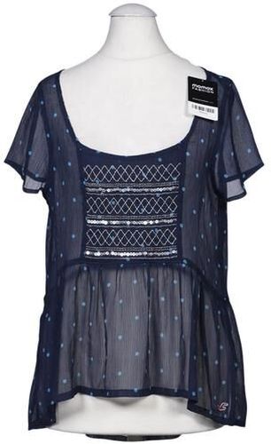 Damen Bluse, blau, Gr. S, Synthetik - Second Hand - Hollister - Modalova