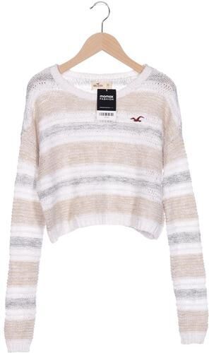 Damen Pullover, beige, Gr. XS, Baumwolle, Synthetik - Second Hand - Hollister - Modalova