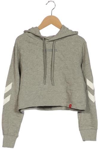 Damen Kapuzenpullover, grau, Gr. S, Baumwolle, Viskose - Second Hand - Hummel - Modalova