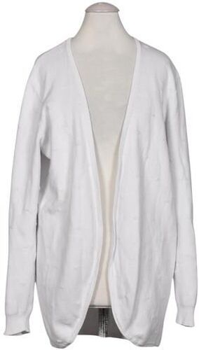 Damen Strickjacke, weiß, Gr. M, Baumwolle, Synthetik - Second Hand - Ichi - Modalova