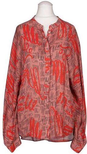 Damen Bluse, rot, Gr. XS, Seide - Second Hand - Iheart - Modalova