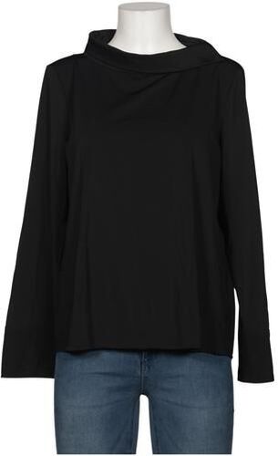 Damen Bluse, schwarz, Gr. EU 38, Elasthan, Synthetik - Second Hand - justWhite - Modalova