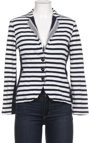 Damen Blazer, weiß, Gr. EU 38, Elasthan, Baumwolle - Second Hand - justWhite - Modalova