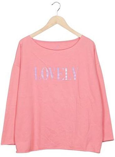 Damen Sweatshirt, pink, Gr. L, Baumwolle, Synthetik - Second Hand - Juvia - Modalova