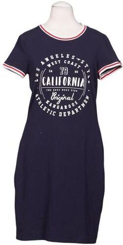Damen Kleid, marineblau, Gr. EU 38, Elasthan, Baumwolle - Second Hand - Kangaroos - Modalova