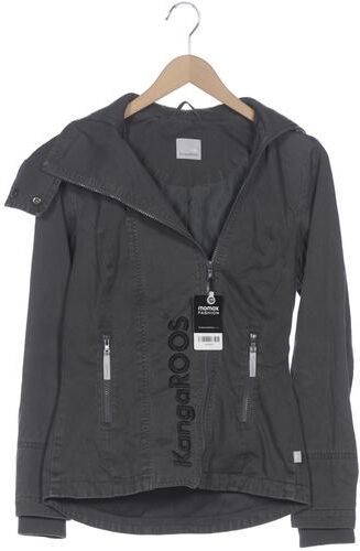 Damen Jacke, grau, Gr. EU 34, Baumwolle, Synthetik - Second Hand - Kangaroos - Modalova
