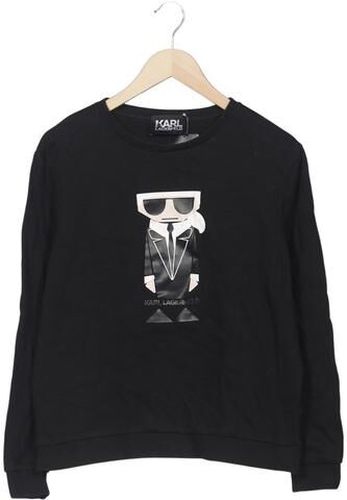 Damen Sweatshirt, schwarz, Gr. L, Baumwolle - Second Hand - Karl by Karl Lagerfeld - Modalova