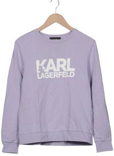 Damen Pullover, flieder, Gr. L, Baumwolle - Second Hand - Karl by Karl Lagerfeld - Modalova