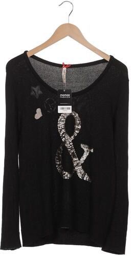 Damen Pullover, schwarz, Gr. L, Synthetik, Viskose - Second Hand - Key largo - Modalova