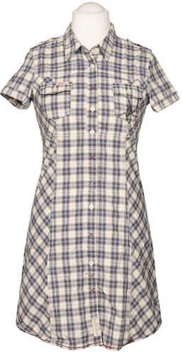 Damen Kleid, mehrfarbig, Gr. L, Baumwolle - Second Hand - Khujo - Modalova