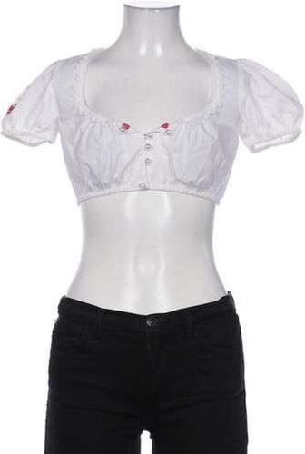 Damen Bluse, weiß, Gr. EU 30, Baumwolle, Synthetik - Second Hand - Krüger - Modalova