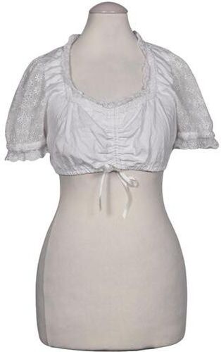 Damen Bluse, weiß, Gr. EU 34, Baumwolle, Synthetik - Second Hand - Krüger - Modalova