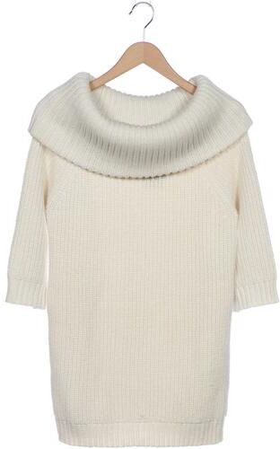 Damen Pullover, cremeweiß, Gr. M, Merino, Synthetik, Viskose - Second Hand - Lands End - Modalova