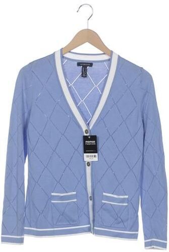 Damen Strickjacke, blau, Gr. S, Baumwolle - Second Hand - Lands End - Modalova