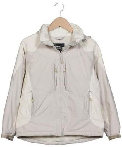 Damen Jacke, beige, Gr. XS, Synthetik - Second Hand - Lands End - Modalova