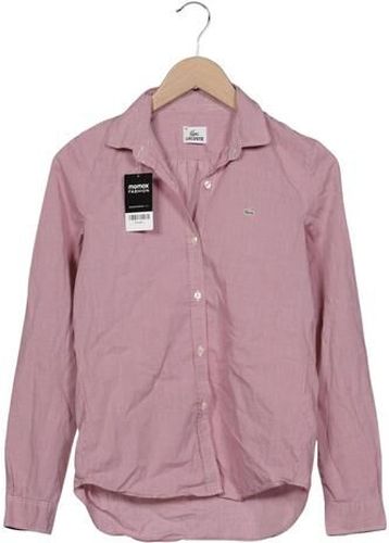 Damen Bluse, pink, Gr. EU 34 (F 36), Baumwolle - Second Hand - Lacoste - Modalova