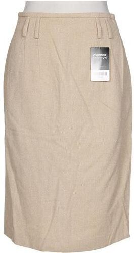 Damen Rock, beige, Gr. EU 36, Baumwolle, Schurwolle, Synthetik - Second Hand - Laurel - Modalova