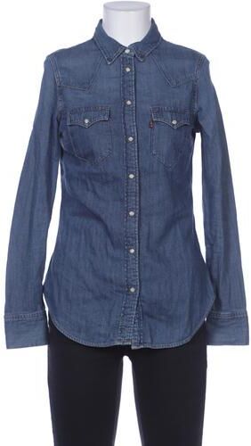 Damen Bluse, blau, Gr. XS, Baumwolle - Second Hand - Levis - Modalova