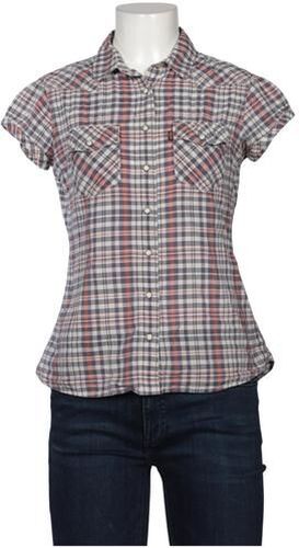 Damen Bluse, grau, Gr. S, Baumwolle - Second Hand - Levis - Modalova