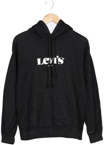 Damen Kapuzenpullover, schwarz, Gr. L, Baumwolle - Second Hand - Levis - Modalova