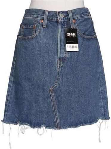 Damen Rock, blau, Gr. W26, Baumwolle - Second Hand - Levis - Modalova