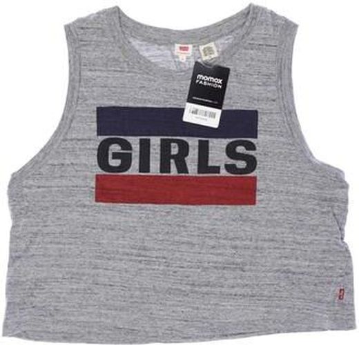 Damen Top, grau, Gr. M, Baumwolle - Second Hand - Levis - Modalova