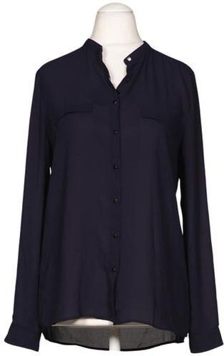 Damen Bluse, marineblau, Gr. M - Second Hand - Mango - Modalova