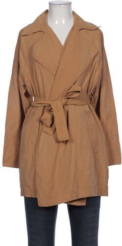 Damen Mantel, beige, Gr. XS, Baumwolle, Synthetik, Viskose - Second Hand - Mango - Modalova