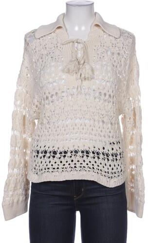 Damen Pullover, cremeweiß, Gr. S, Baumwolle, Synthetik - Second Hand - Mango - Modalova