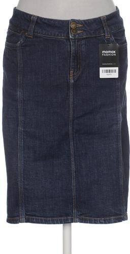 Damen Rock, marineblau, Gr. EU 38, Elasthan, Baumwolle - Second Hand - Maas - Modalova
