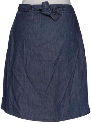 Damen Rock, marineblau, Gr. EU 34, Baumwolle - Second Hand - Maas - Modalova
