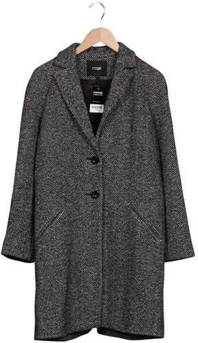 Damen Mantel, grau, Gr. EU 38 (F 40), Baumwolle, Seide, Synthetik, Wolle, Viskose - Second Hand - Maje - Modalova