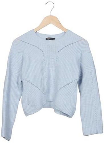Damen Pullover, hellblau, Gr. S - Second Hand - Maje - Modalova