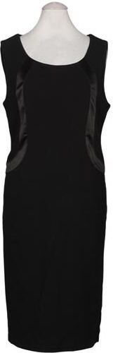 Damen Kleid, schwarz, Gr. EU 38, Elasthan, Synthetik, Viskose - Second Hand - Malvin - Modalova