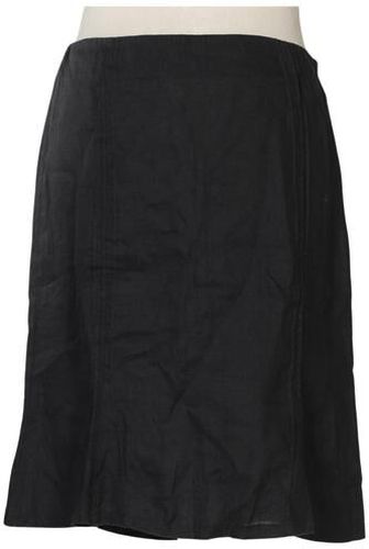 Damen Rock, marineblau, Gr. EU 42, Leinen - Second Hand - Malvin - Modalova