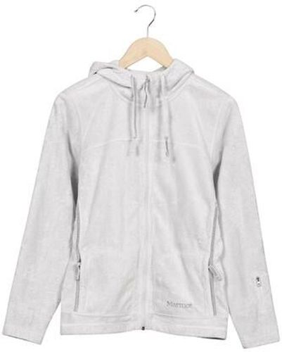 Damen Kapuzenpullover, grau, Gr. M, Synthetik - Second Hand - Marmot - Modalova