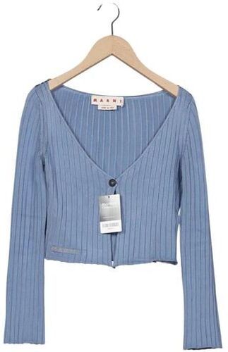 Damen Strickjacke, hellblau, Gr. EU 36 (IT 42), Elasthan, Synthetik, Viskose - Second Hand - Marni - Modalova
