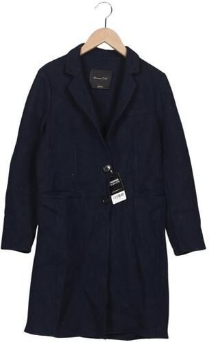 Damen Mantel, marineblau, Gr. S - Second Hand - Massimo Dutti - Modalova