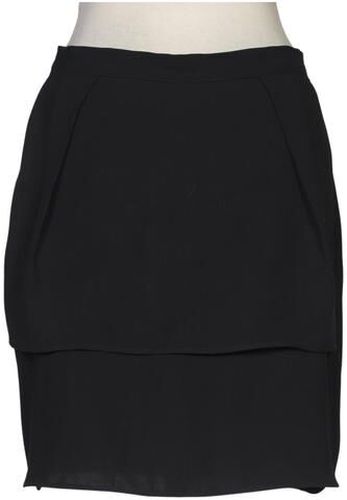 Damen Rock, marineblau, Gr. EU 40, Synthetik - Second Hand - Massimo Dutti - Modalova