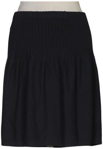 Damen Rock, marineblau, Gr. XS, Synthetik, Viskose - Second Hand - Massimo Dutti - Modalova