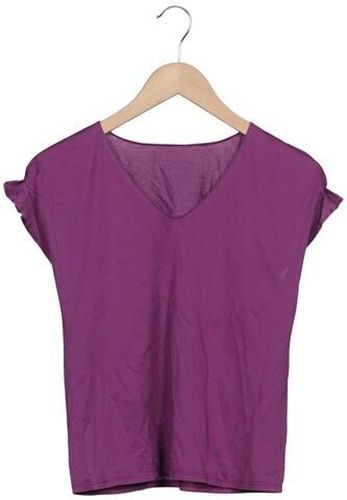 Damen T-Shirt, flieder, Gr. S, Baumwolle - Second Hand - Massimo Dutti - Modalova