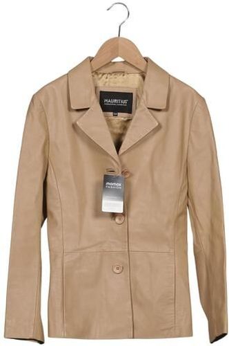 Damen Jacke, beige, Gr. EU 34, Leder, Synthetik - Second Hand - Mauritius - Modalova
