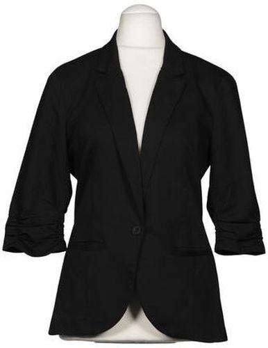 Damen Blazer, schwarz, Gr. L, Elasthan, Synthetik, Viskose - Second Hand - Mbym - Modalova