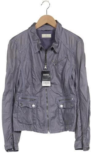 Damen Jacke, blau, Gr. EU 40, Leinen - Second Hand - Milestone - Modalova