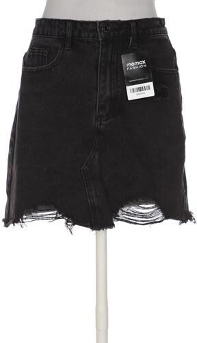Damen Rock, schwarz, Gr. EU 34, Baumwolle, Synthetik - Second Hand - Missguided - Modalova