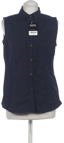 Damen Bluse, marineblau, Gr. EU 40, Elasthan, Baumwolle - Second Hand - Montego - Modalova