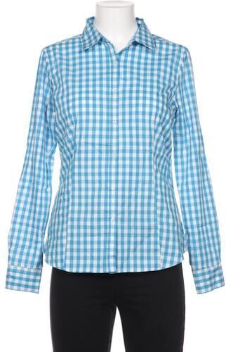 Damen Bluse, blau, Gr. EU 40, Elasthan, Baumwolle - Second Hand - Montego - Modalova