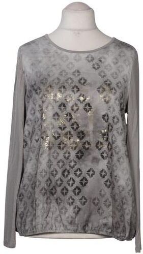 Damen Bluse, grau, Gr. EU 40, Elasthan, Synthetik, Viskose - Second Hand - monari - Modalova